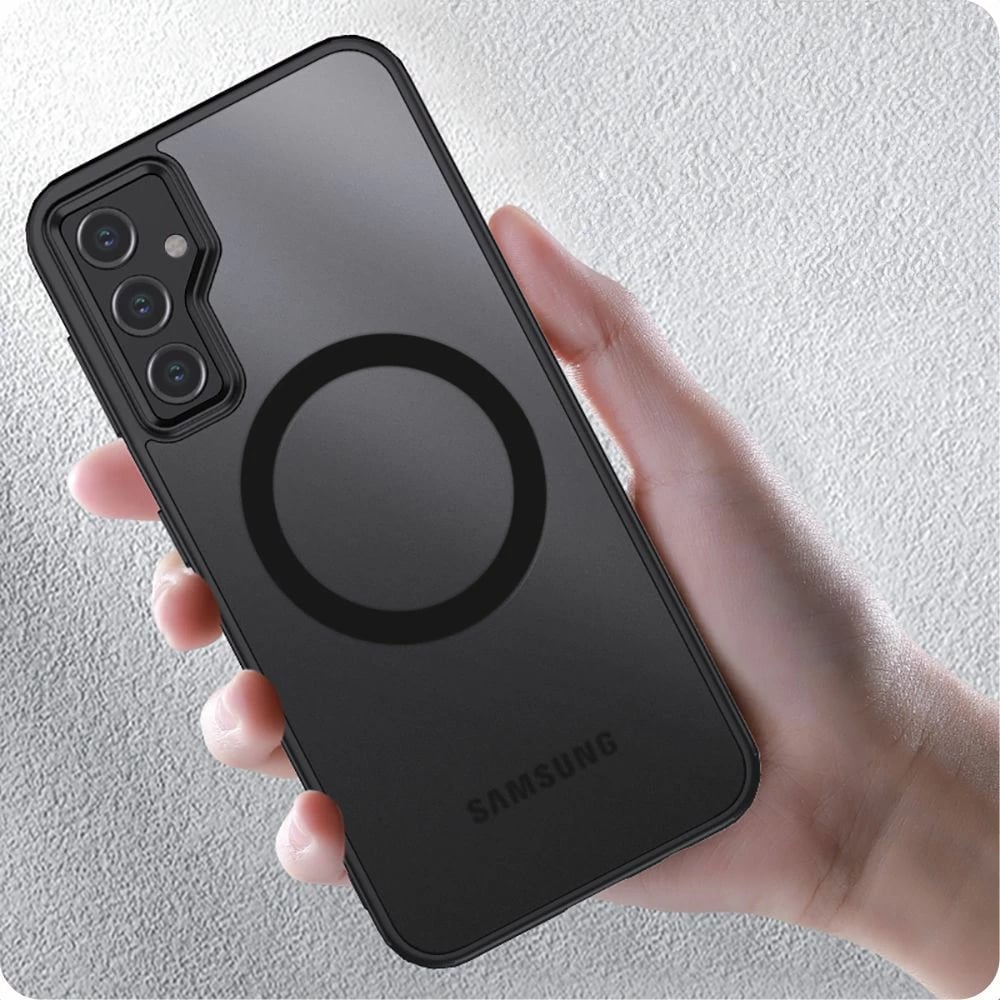 Mbështjellës Tech-Protect MagMat për Samsung Galaxy A55 5G, MagSafe, i zi mat