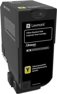 Toner Lexmark 74C2SYE, i verdhë, 1 copë Toner Lexmark 74C2SYE, i verdhë, 1 copë