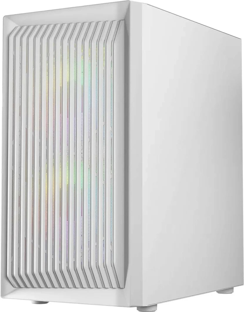 Kasë Logic Concept Atos ARGB Mini, Micro ATX, e bardhë Kasë Logic Concept Atos ARGB Mini, Micro ATX, e bardhë
