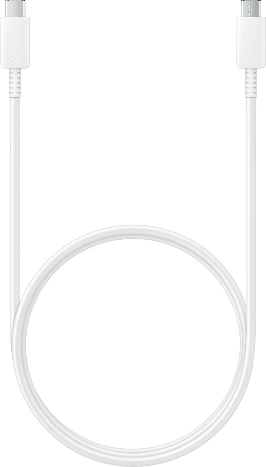 Kabllo USB-C në USB-C Samsung EP-DN975, 1m, 5A/100W, e bardhë