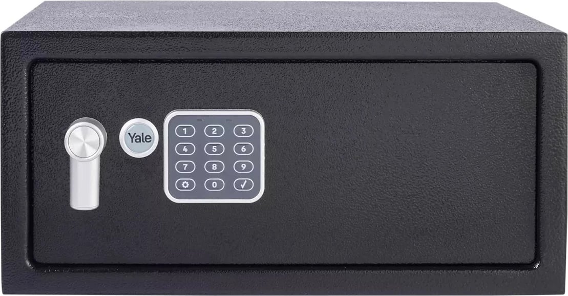 Kasafortë për laptop YALE HOME YLC/200/DB2, elektronike, me alarm, e zezë