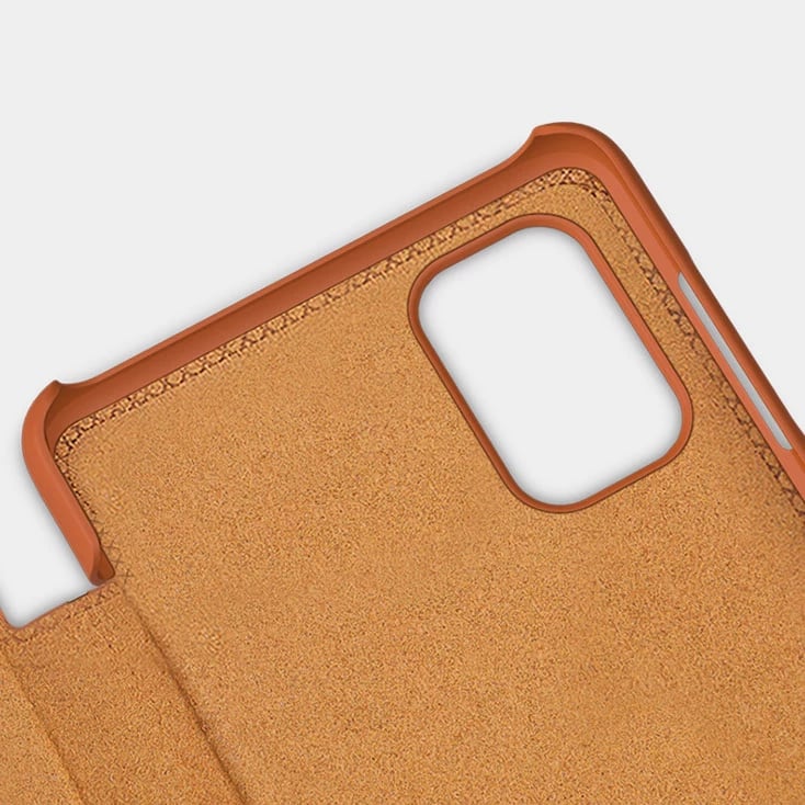 Mbështjellës Nillkin Qin Case për Xiaomi Redmi Note 11 Pro+, Redmi Note 11 Pro, Mi 11i HyperCharge, e zezë