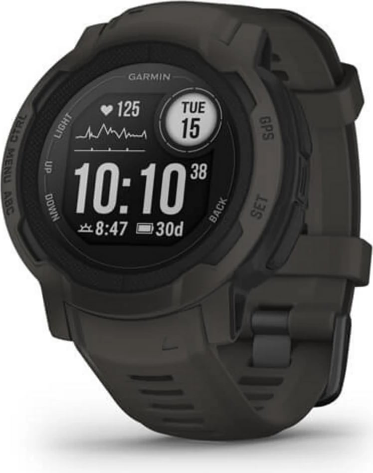 Smartwatch, Garmin, 010-02626-00, GPS, monitorim rrahjeve të zemrës, rezistent, e zezë