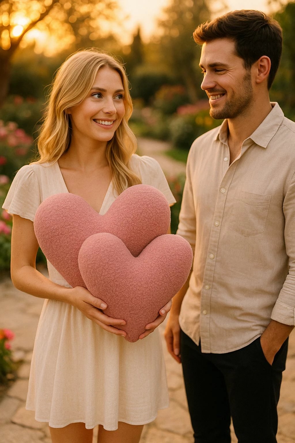 Jastëk zemër i vogël, rozë, Evila Originals, Teddy Kalp Small Jastëk zemër i vogël, rozë, Evila Originals, Teddy Kalp Small