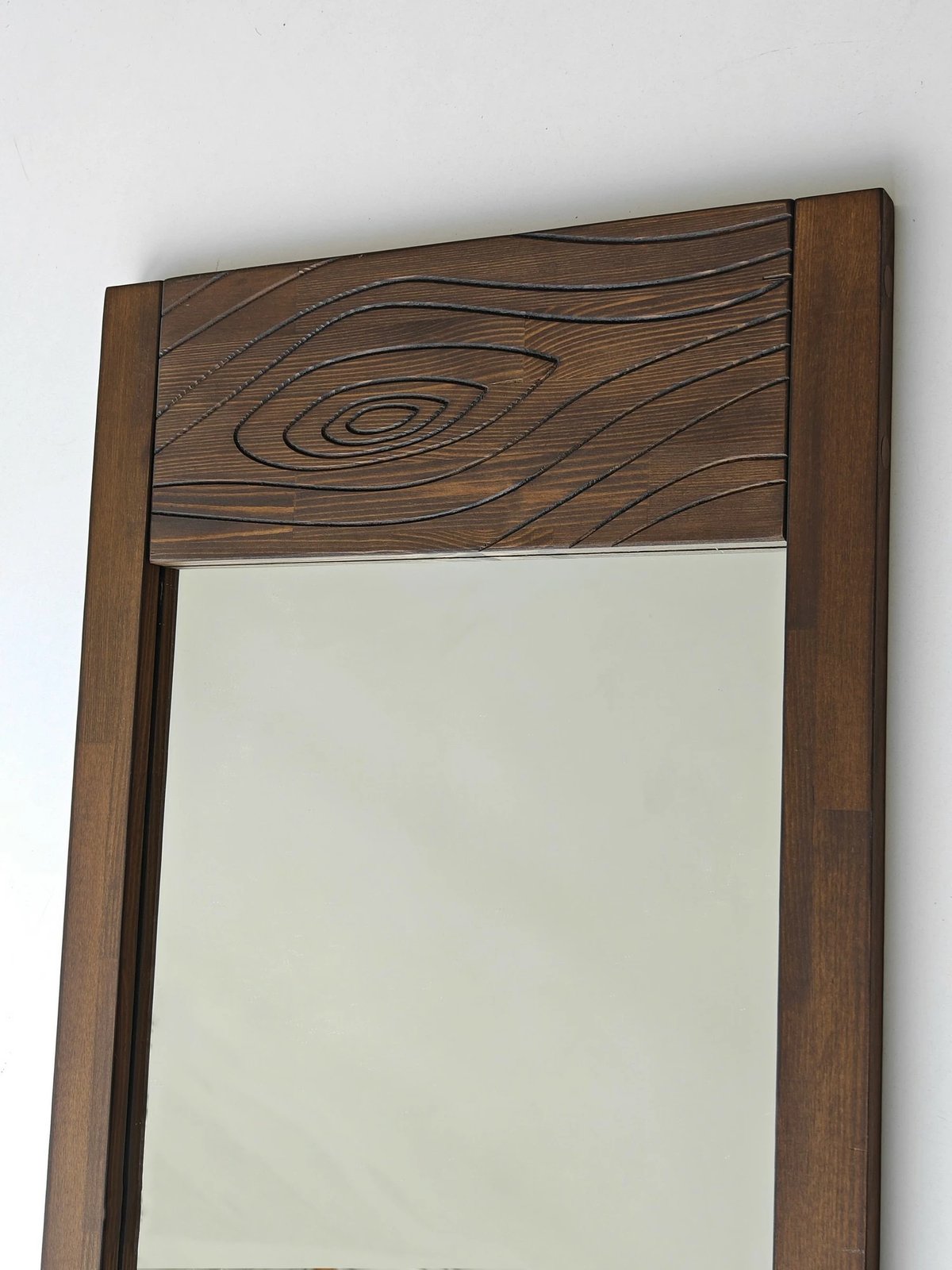 Pasqyrë Cheval, ngjyrë arre, Hanah Home, 55x155x2 cm