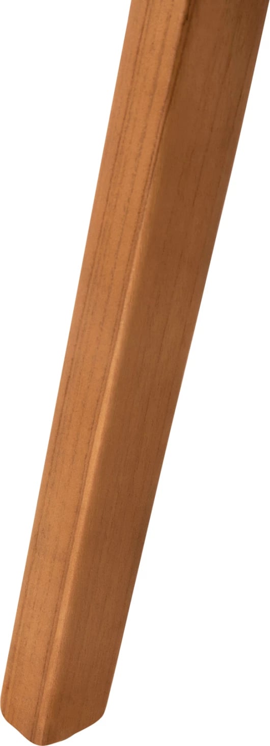 Karrige ngrënieje RIMINI FH9867.02 dru TEAK ngjyrë natyrale-me litar të zi & ndenjëse PU 60x61x76Hcm