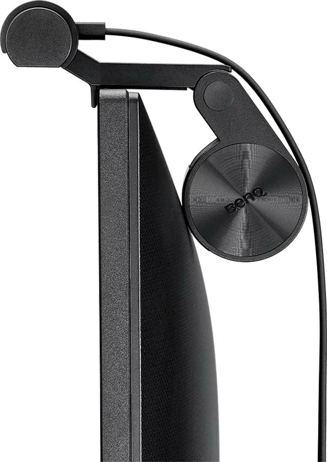 Dritë shirit monitori, BenQ, ScreenBar CLIP 9H.W42WT.EQ2, USB-C 5V/1A, 15 nivele ndriçimi me sensor automatik, e zezë