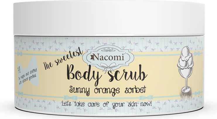 Peeling për trup Nacomi Orange Peeling për femra 125g