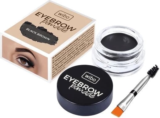Pomadë për vetulla Wibo Eyebrow Pomade waterproof 3 Black Brown 6g