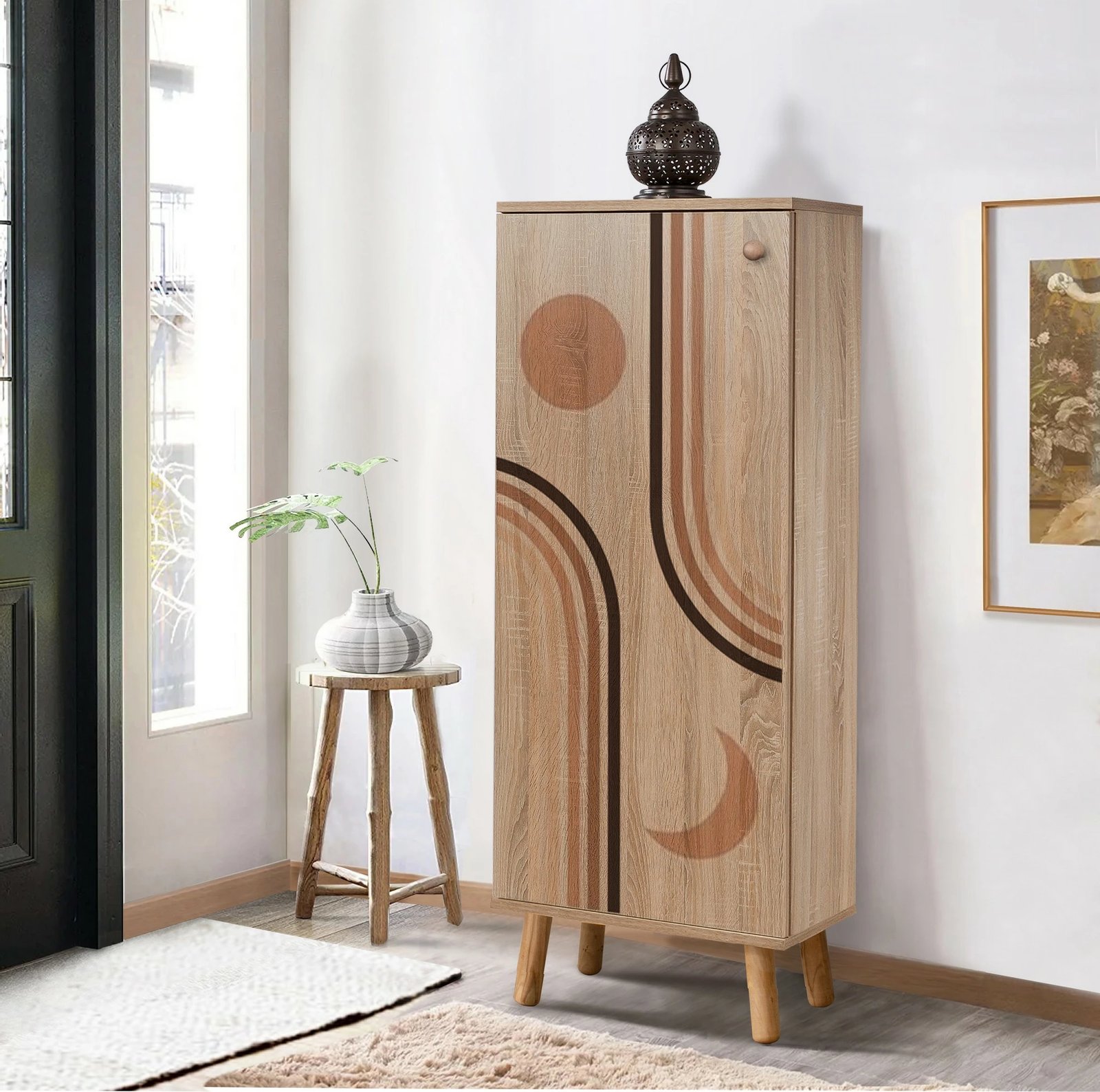 Dollap për këpuca Skye Decor, ngjyrë Sonomo, Vegas - S 934