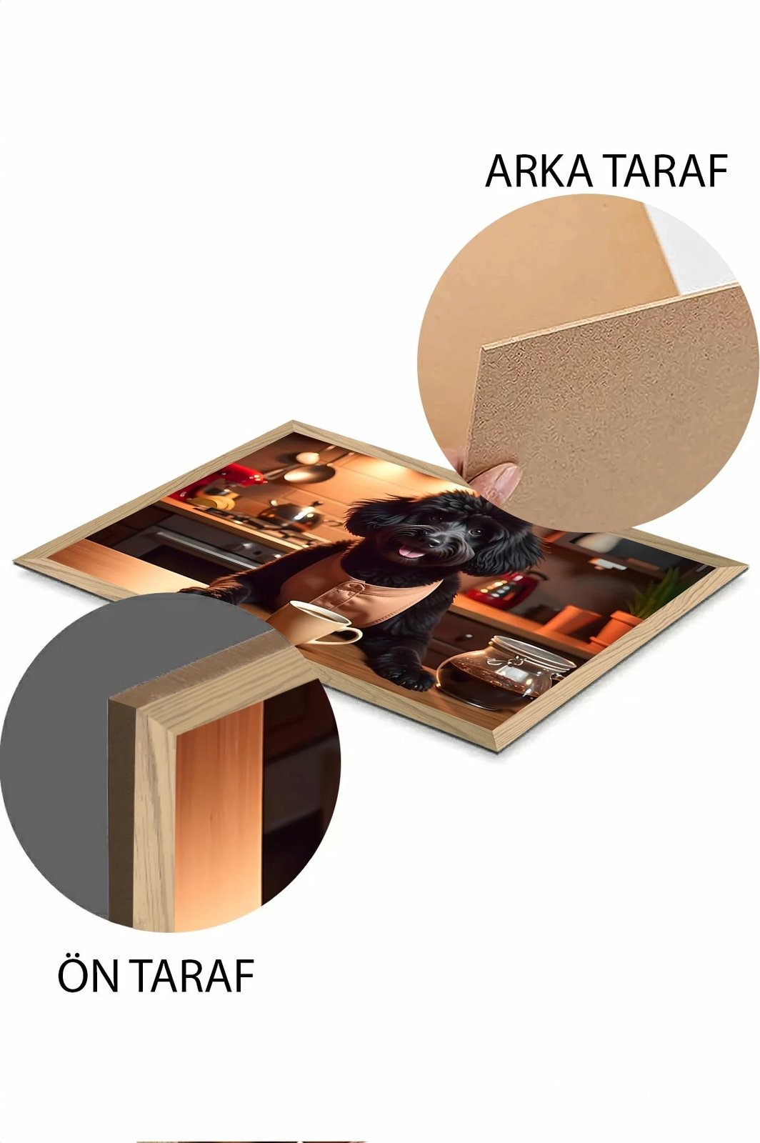 Pikturë dekorative, shumëngjyrëshe, Wallity, Arthynmodelyty2030-1, 20x30cm