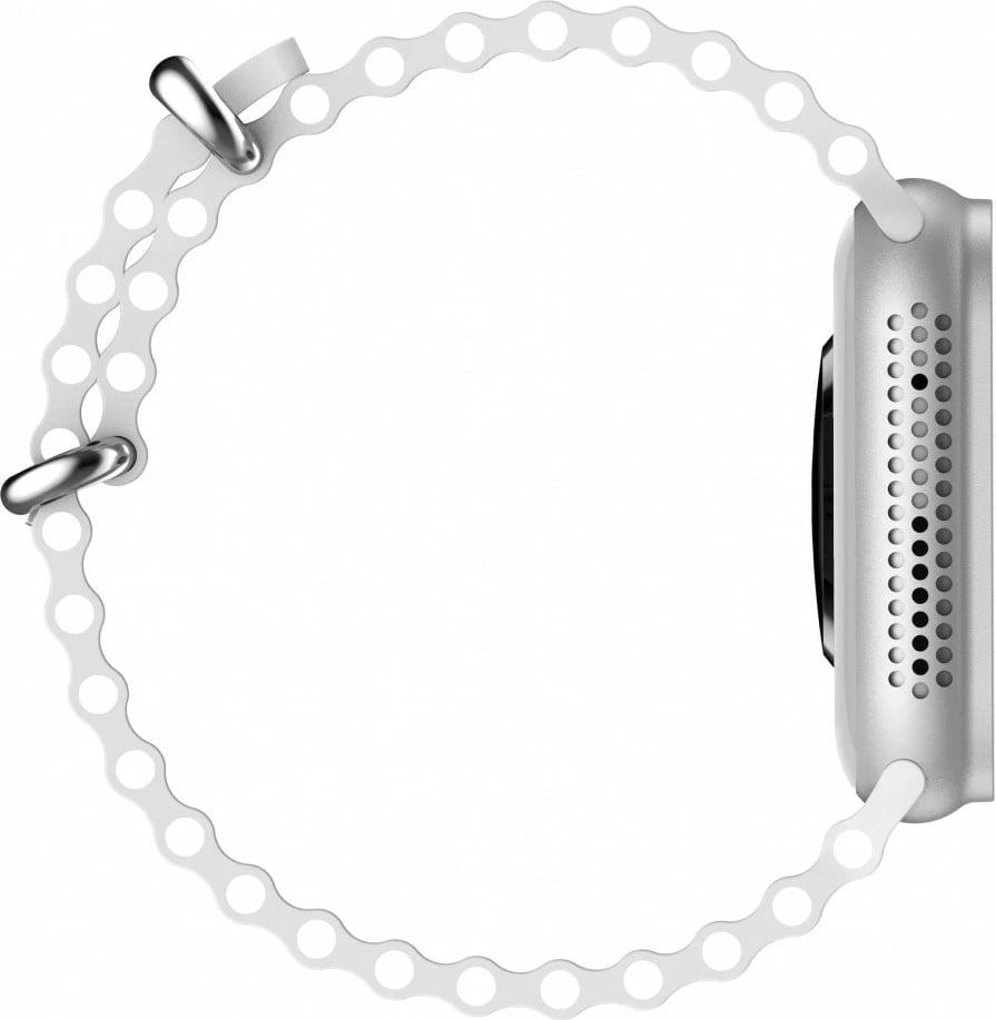 Smartwatch EcoWatch EW02, 1.91 inç, Bluetooth, Argjendtë me paskë portokalli, Set me 2 paskë