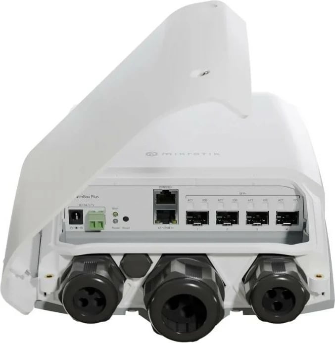 Switch MikroTik CRS305-1G-4S+OUT, i bardhë