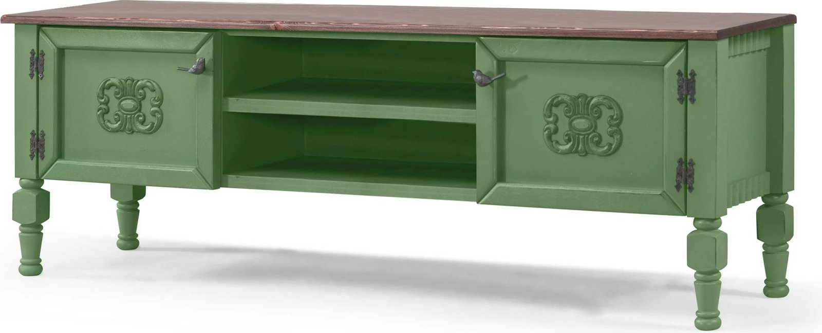 Komodë TV Hanah Home, Ada, ngjyrë e gjelbër e çelët