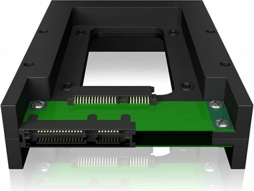 Konvertues diskash IcyBox IB-2538StS, 2.5" në 3.5", i zi