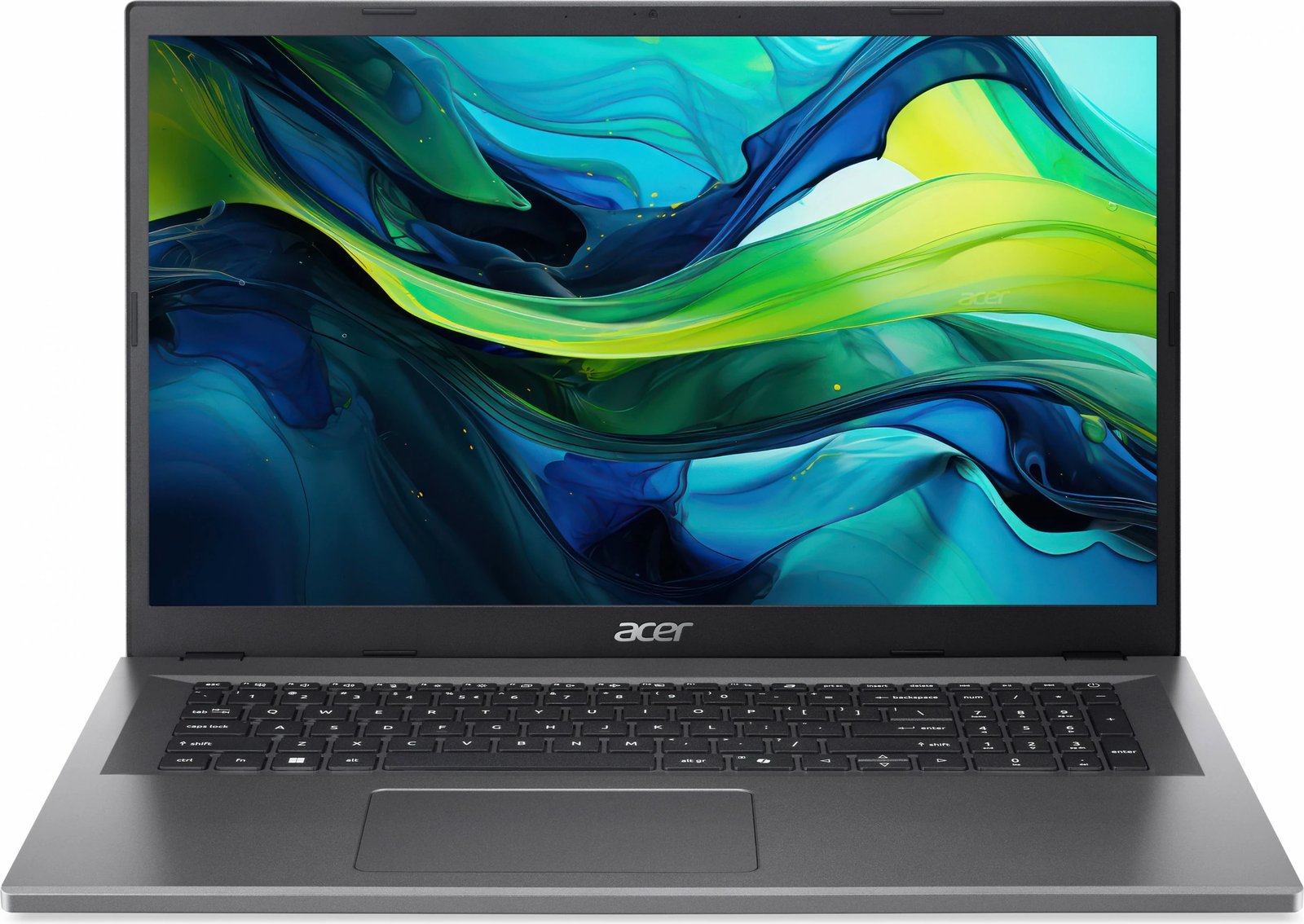 Laptop Acer Aspire Go 17 AG17-31P-34GB, i3-N355, 16GB RAM, 512GB SSD, Linux, gri