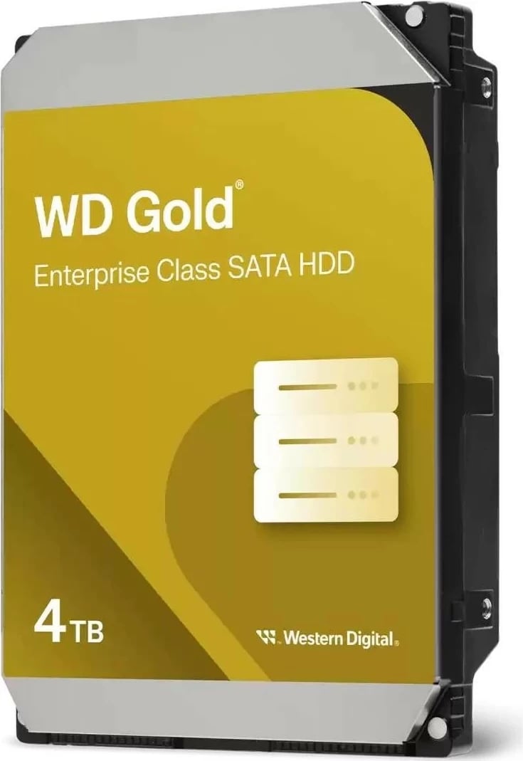Hard disk WD Gold 4TB, 3.5", SATA III, 7200RPM, 256MB cache, zi