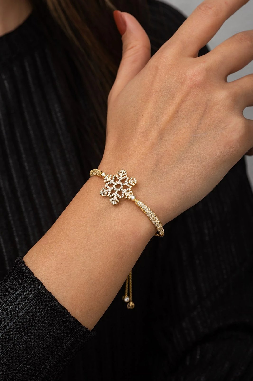 Byzylyk argjendi Jumeon, ngjyrë ari dhe e bardhë, NRZ113578