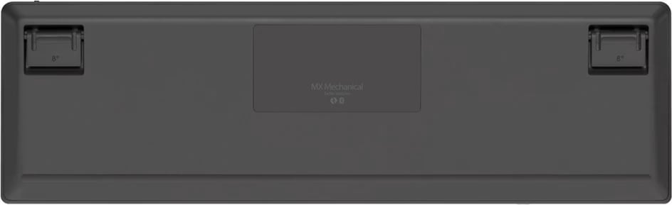 Tastierë mekanike, Logitech, MX Mechanical 920-010748, GER layout, e zezë/gri