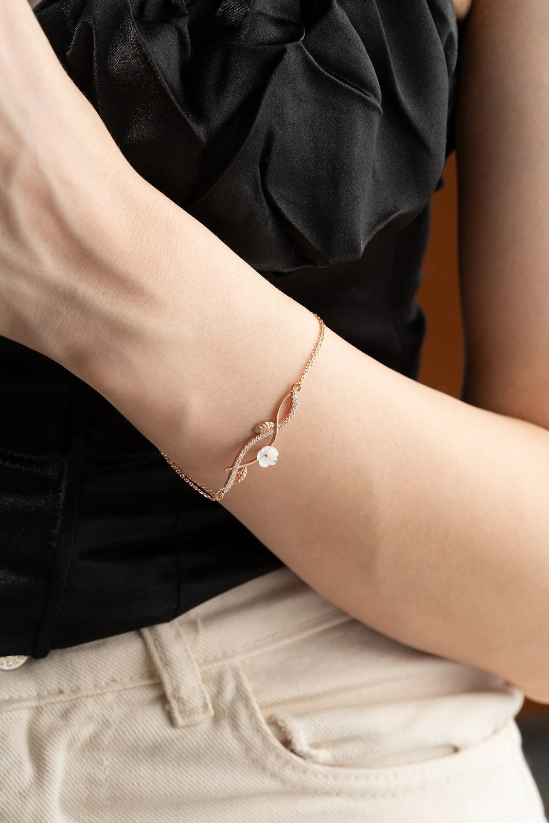 Byzylyk argjendi Jumeon, NRZ99689, ngjyrë ari rozë