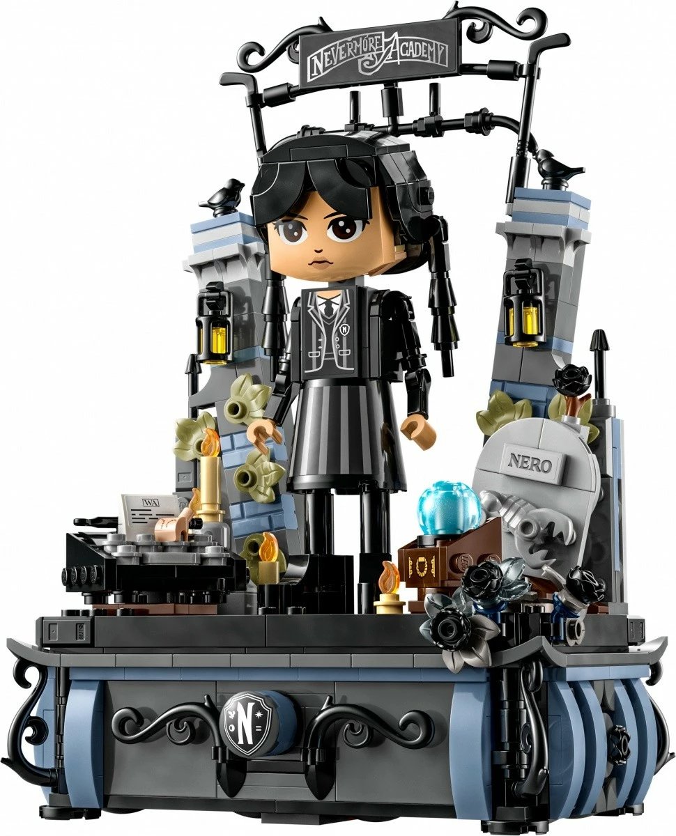 Set LEGO Wednesday, 76780, figurë Wednesday Addams, 702 pjesë, për fëmijë 10+, plastikë