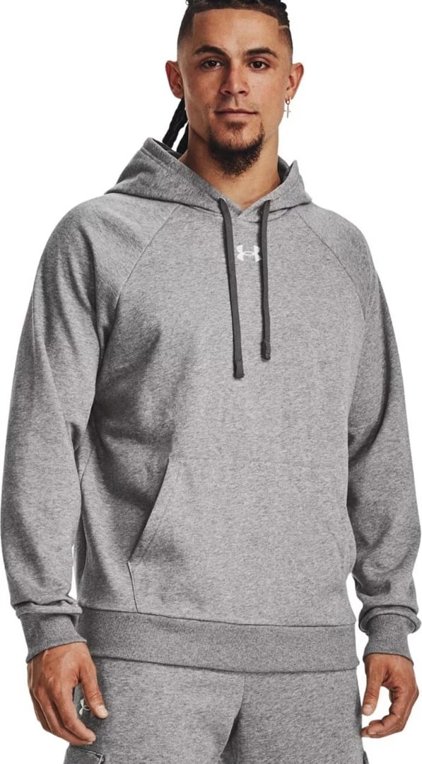Hoodie Under Armour Rival Fleece, Gri, M