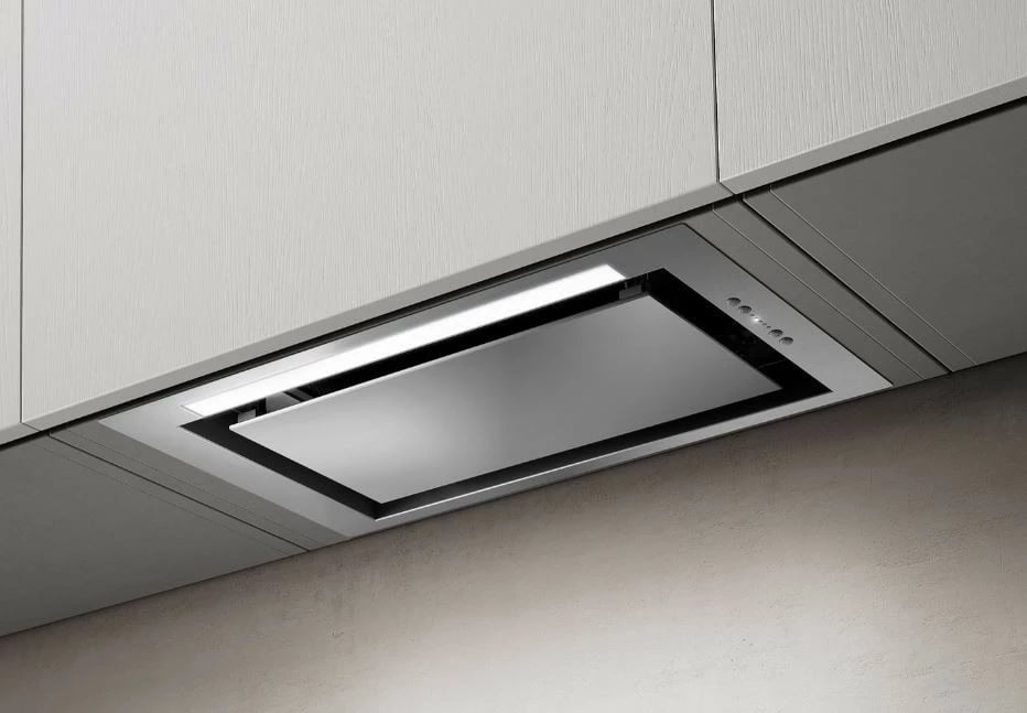 aspirator i integruar Elica HIDDEN IX/A/72 72 cm, kontroll me prekje, LED, klasa B, 600 m³/h, inox (çelik) aspirator i integruar Elica HIDDEN IX/A/72 72 cm, kontroll me prekje, LED, klasa B, 600 m³/h, inox (çelik)