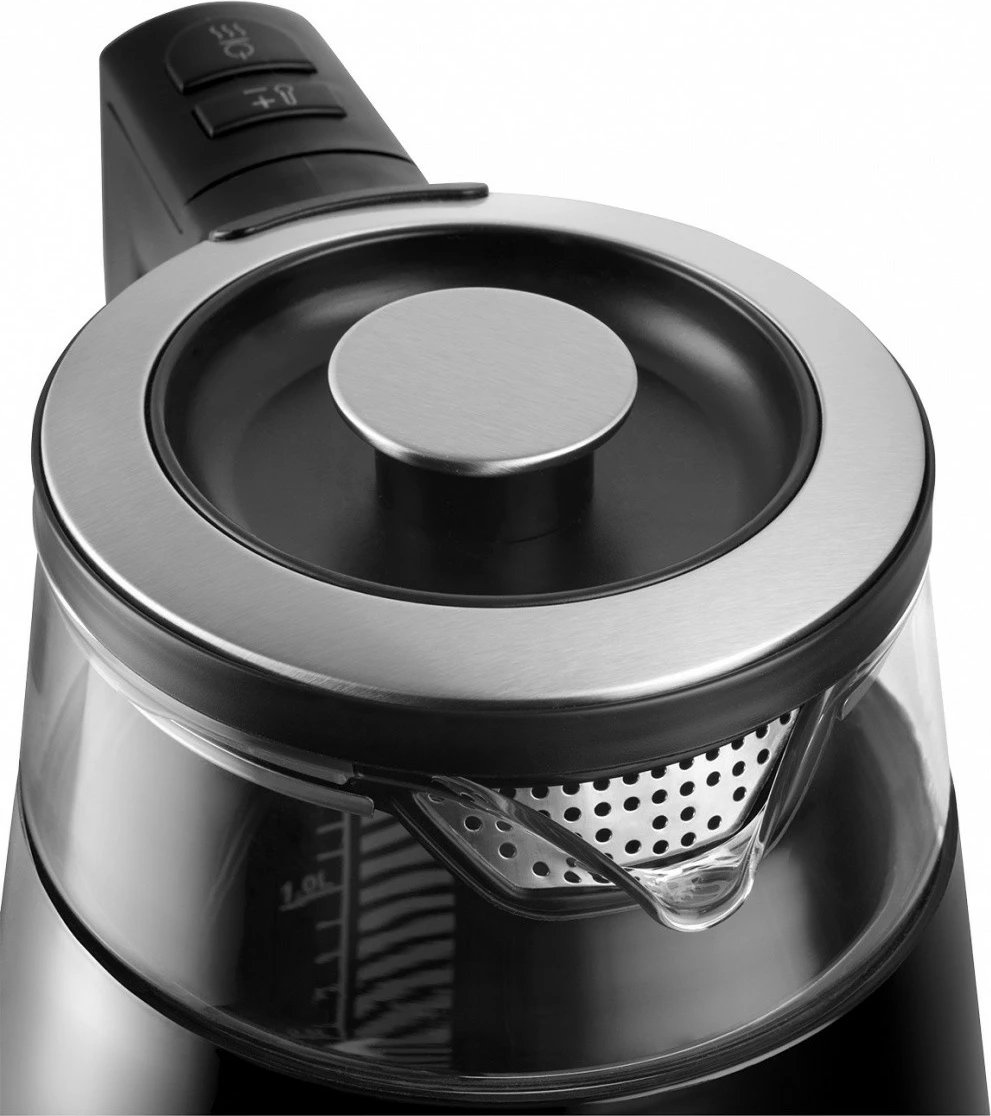 Ibrik elektrik Concept RK4170, 1.7L, xham, me ekran dixhital, i zi