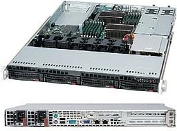 Kasë serveri Supermicro SuperChassis 815TQC-R706WB2, Rack, 750 W, 3.5", e zezë
