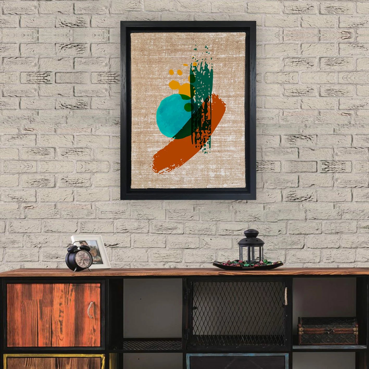 Pikturë dekorative në kanavacë, shumëngjyrëshe, Wallity LSJ619825365712 - 6696, 66x96cm