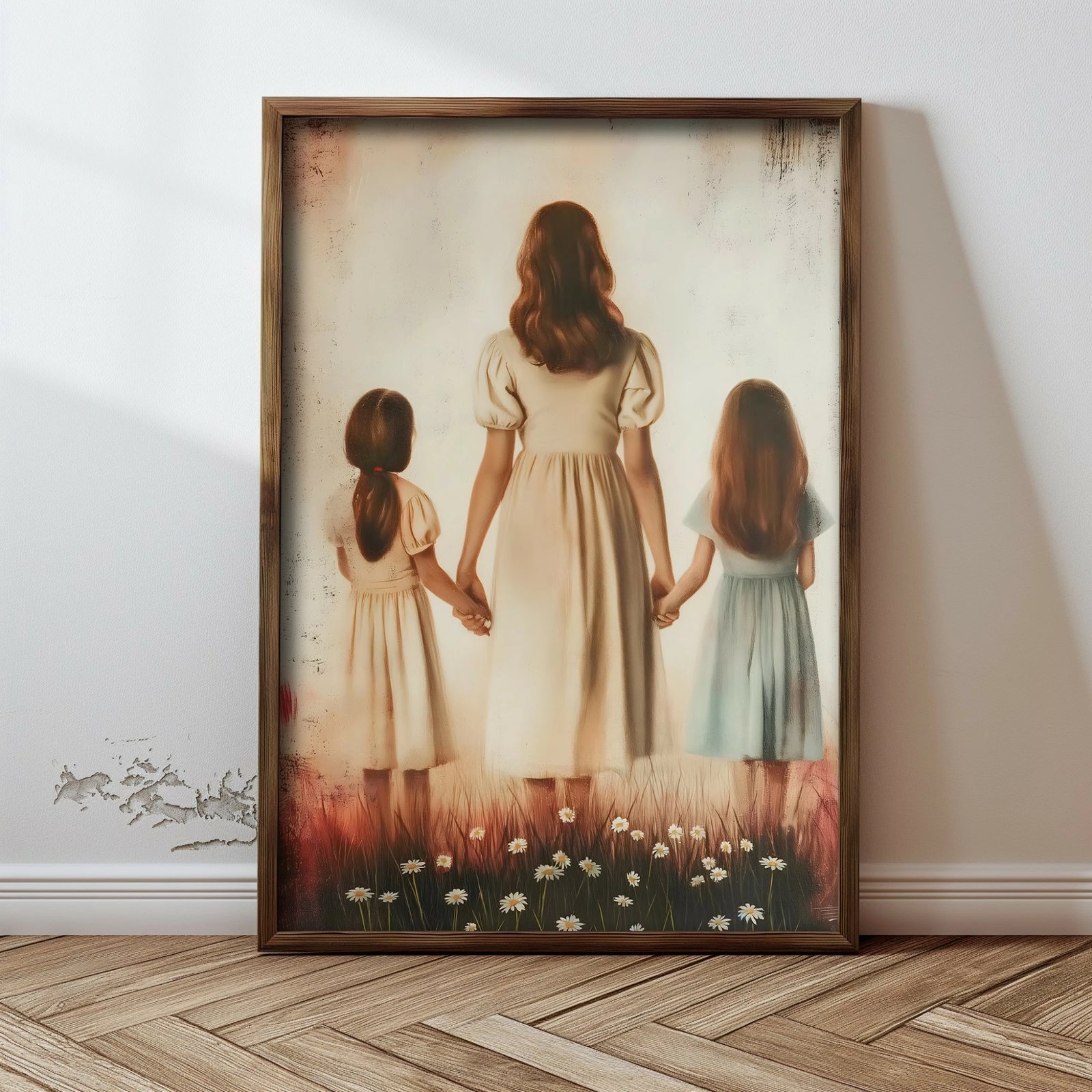 Pikturë dekorative me kornizë, MDF, shumëngjyrëshe, GE221-L