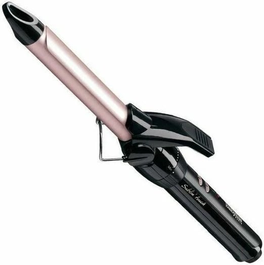 Masha flokësh, BaByliss C319E, 19 mm, 150-180°C, 10 nivele, veshje Sublim’touch, rozë e artë/zezë