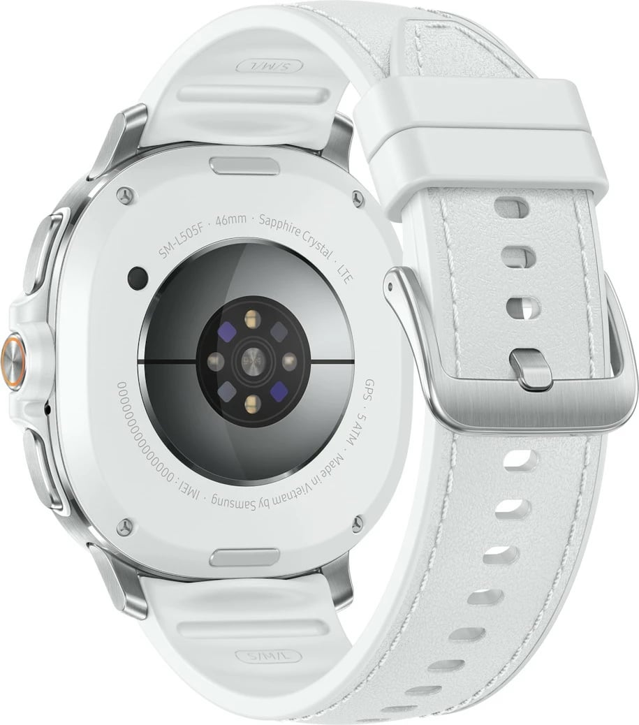 Smartwatch Samsung Galaxy Watch8 Classic 46mm LTE SM-L505, 64GB, bardhë Smartwatch Samsung Galaxy Watch8 Classic 46mm LTE SM-L505, 64GB, bardhë