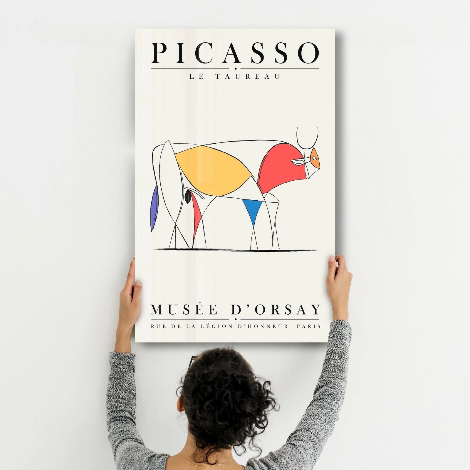 Pikturë dekorative prej xhami të temperuar, Wallity SPR-1159, 35x55cm