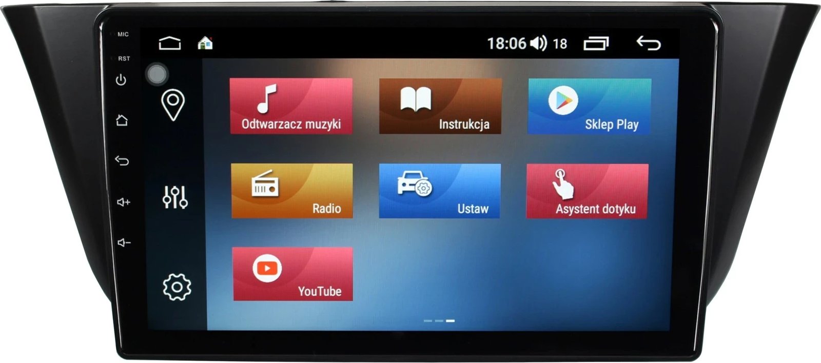 Radio navigacioni GPS AUTO NAWIGACJE për Iveco Daily 2014+, Android