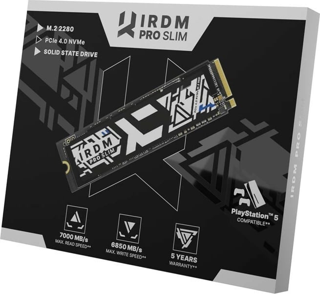 GOODRAM IRDM PRO SLIM - SSD - 2 TB - PCIe 4.0 x4 (NVMe)