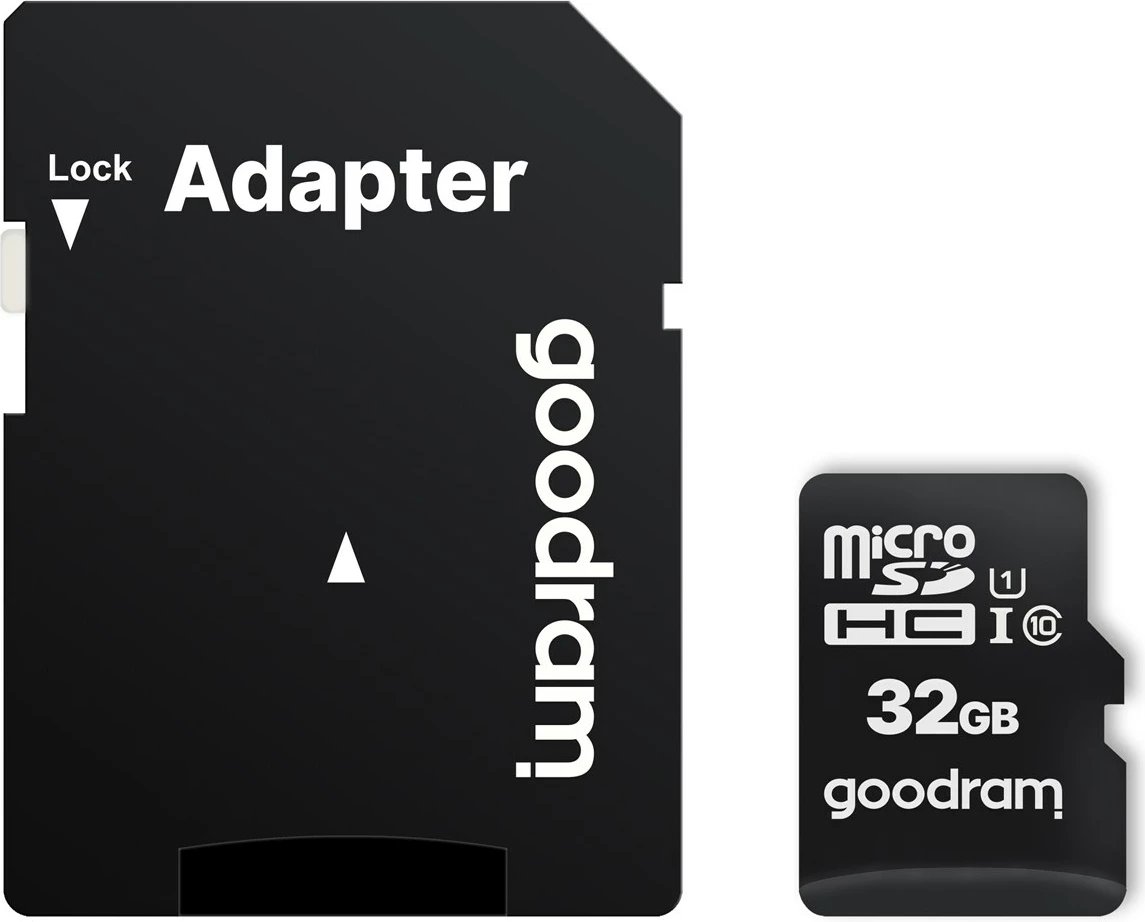Kartë memorie Goodram M1AA-0320R12, 32GB, e zezë
