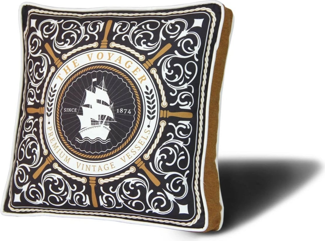 Jastëk dekorativ Evila Originals, YM1184, shumëngjyrësh, 42x42cm