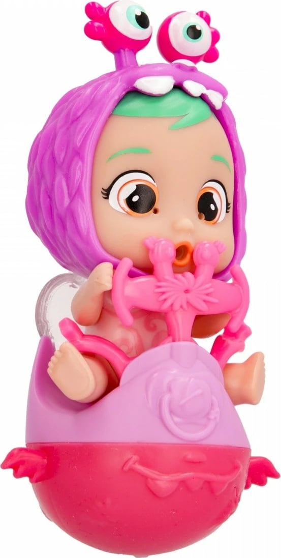 Kukull Cry Babies Stars Jumpy Monsters Bubu, Tm Toys, plastikë, për vajza, pa bateri, vjollcë Kukull Cry Babies Stars Jumpy Monsters Bubu, Tm Toys, plastikë, për vajza, pa bateri, vjollcë