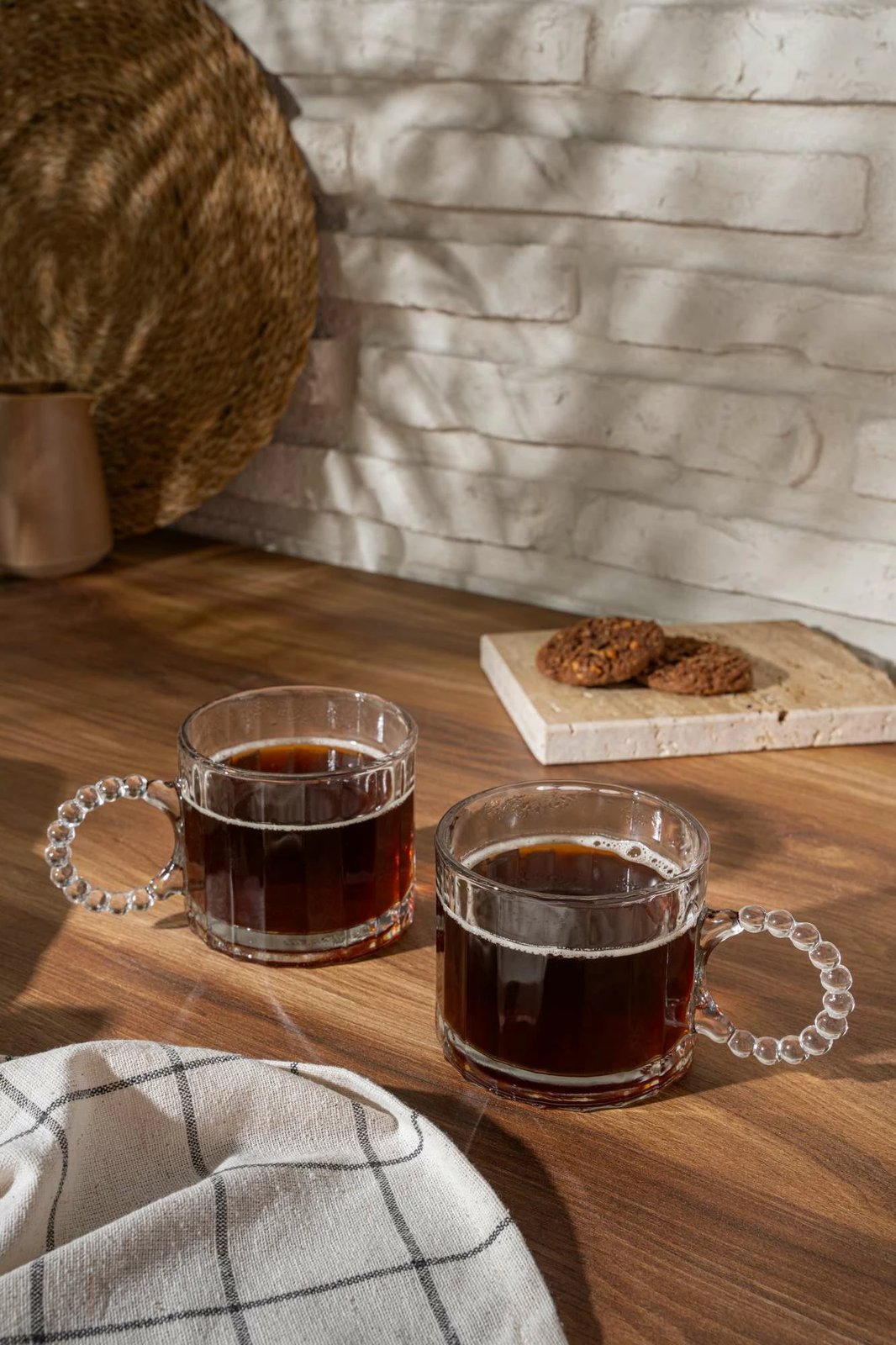 Set filxhanësh kafeje prej qelqi (3 copë), Hermia Concept, GL9172GCL