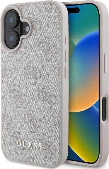 Mbështjellës Guess 4G Classic për iPhone 16 Plus, Rozë Mbështjellës Guess 4G Classic për iPhone 16 Plus, Rozë