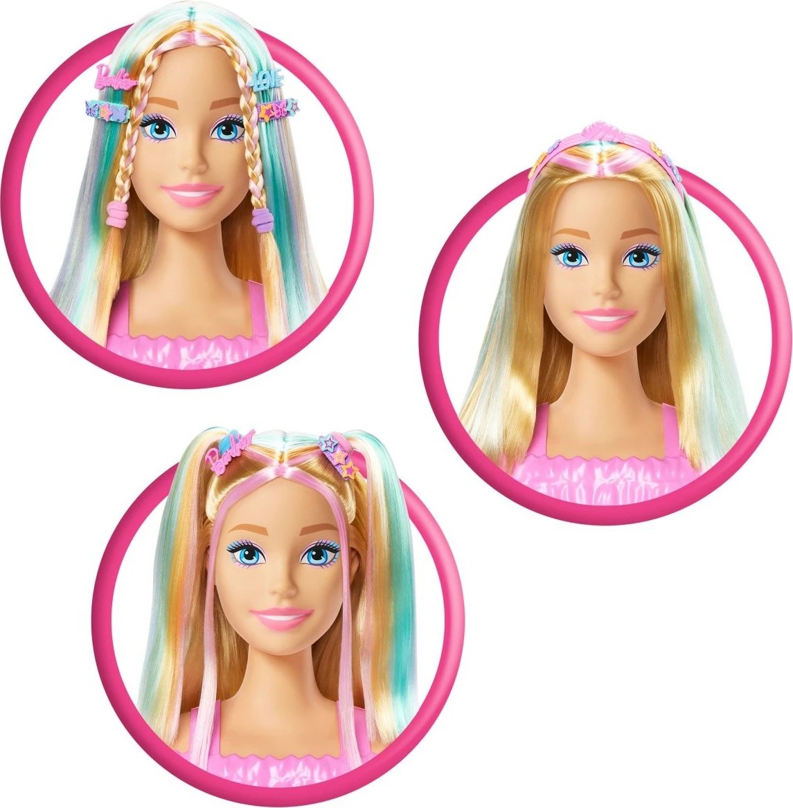 Kokë stilimi Barbie Deluxe, Mattel JFG81, me aksesorë, bionde