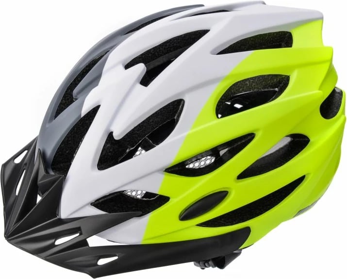 Helmetë për biçikletë Meteor Marven, të bardhë