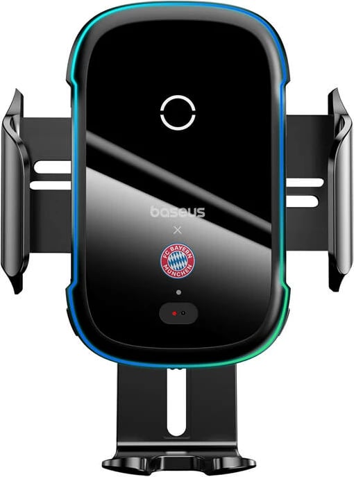Mbajtës telefoni për veturë Baseus Bayern Edition me karikues wireless 15W, i zi