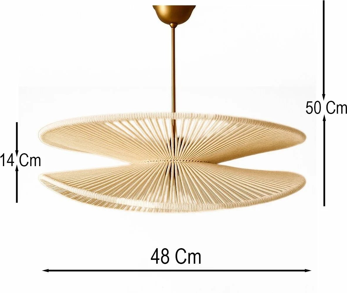 Llambë tavani Opviq, BK170, ngjyrë ecru dhe ari