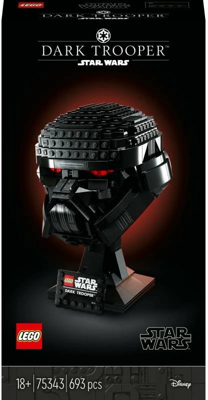 Set LEGO Star Wars Dark Trooper Helm 75343, 693 pjesë