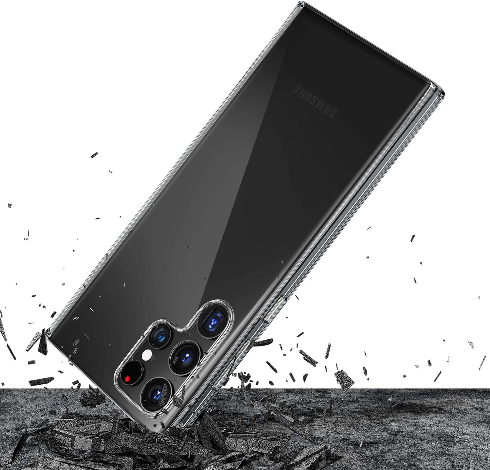 Mbështjellës 3mk Protection Clear Case për Samsung Galaxy S22 Ultra, Transparent Mbështjellës 3mk Protection Clear Case për Samsung Galaxy S22 Ultra, Transparent