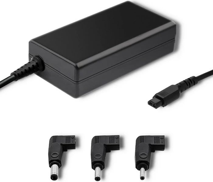 Furnizues energjie Qoltec për Acer, 65W, 3 plugje, me kabllo, i zi