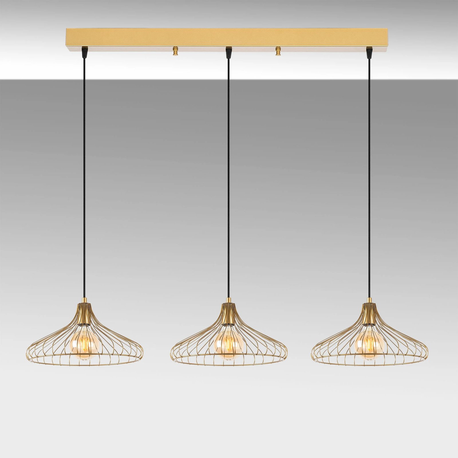 Llambë tavani Opviq, Depay - 11256, ngjyrë ari