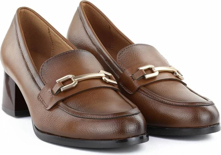 Këpucë me takë për femra Potocki SZ12784, kafe